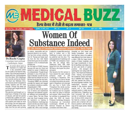 MEDICAL BUZZ... THE HEALTH MAGAZINE OF NORTH INDIA