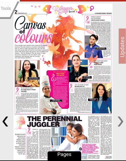 TOI ON WORLD WOMEN'S DAY